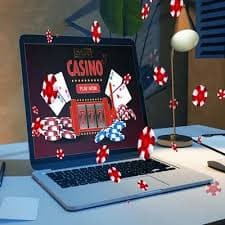 Tampilan antarmuka permainan slot Alen55 yang modern dan responsif di smartphone dan desktop
